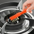 thumbnail image 4 of Air Fryer Copper Wire Brush Reliable Cleaning Brush 20.00X5.00X2.00CM Orange, 4 of 8