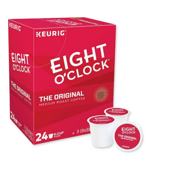Eight O'Clock Original Coffee K-Cups, 24/Box, Each