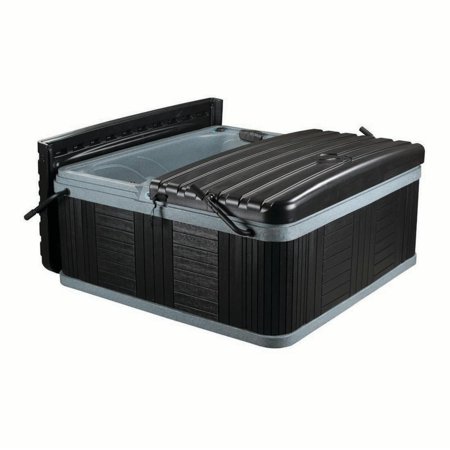 Strong Spas Durasport G 2 Diamond Hard Cover 6 Person Lounger Spa Hot Tub Black