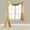Gold, variant on Modern Gold Decoration Satin Window Scarves, 55 x 216 in