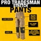 thumbnail image 2 of Pantalones de trabajo DEWALT Protradesman de corte holgado con bolsillo tipo funda, 2 of 6