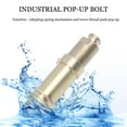 thumbnail image 2 of 3pcs Clicker Pop-up Bolt Sink Spring Plug Tub Drain Stopper Accessories, 2 of 8