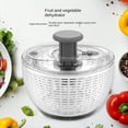 thumbnail image 5 of Deshidratador, Centrifugadora de Lechuga, Lavadora de Frutas, Tazón para Lavar Frutas con Colador, Limpiador de Verduras, Limpiador de Ensaladas, Lavadora de Lechuga, 5 of 5
