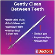 The Doctor's BrushPicks Interdental Toothpicks, 1,100 Picks, 4 Pack of 275 Picks