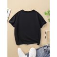 thumbnail image 4 of Camiseta de dibujos animados para niños: camiseta de manga corta con estampado 3D y diseño gráfico divertido, mezcla de algodón suave y elástico, cuello redondo, informal, para verano, para niños y, 4 of 7