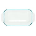 Pyrex Glass Loaf Dish, 1.5 Qt Rectangle Baking, Freezer and Microwave ...