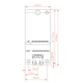 thumbnail image 2 of Peggybuy NVME M.2 To Type-C SSD Enclosure Adapter Card 10Gbps Support 2230 2242 2260 2280, 2 of 6