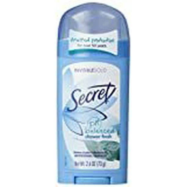 Secret Invisible Solid Antiperspirant Deodorant, Unscented 2.6 oz