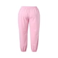 thumbnail image 4 of AMERTEER Women‘s Loose Sweatpants Elastic Waist Drawstring Solid Jogger Pants, 4 of 6