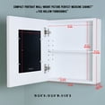 thumbnail image 3 of Fox Hollow Furnishings Wall-Mount Compact Picture Perfect Medicine Cabinet - 15 3/4" H x 13 3/4" W, 3 of 3