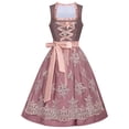 thumbnail image 1 of Vestido Dirndl Alemán para Mujer, Disfraz de Oktoberfest Bávaro para Halloween y . Rosa L, 1 of 10