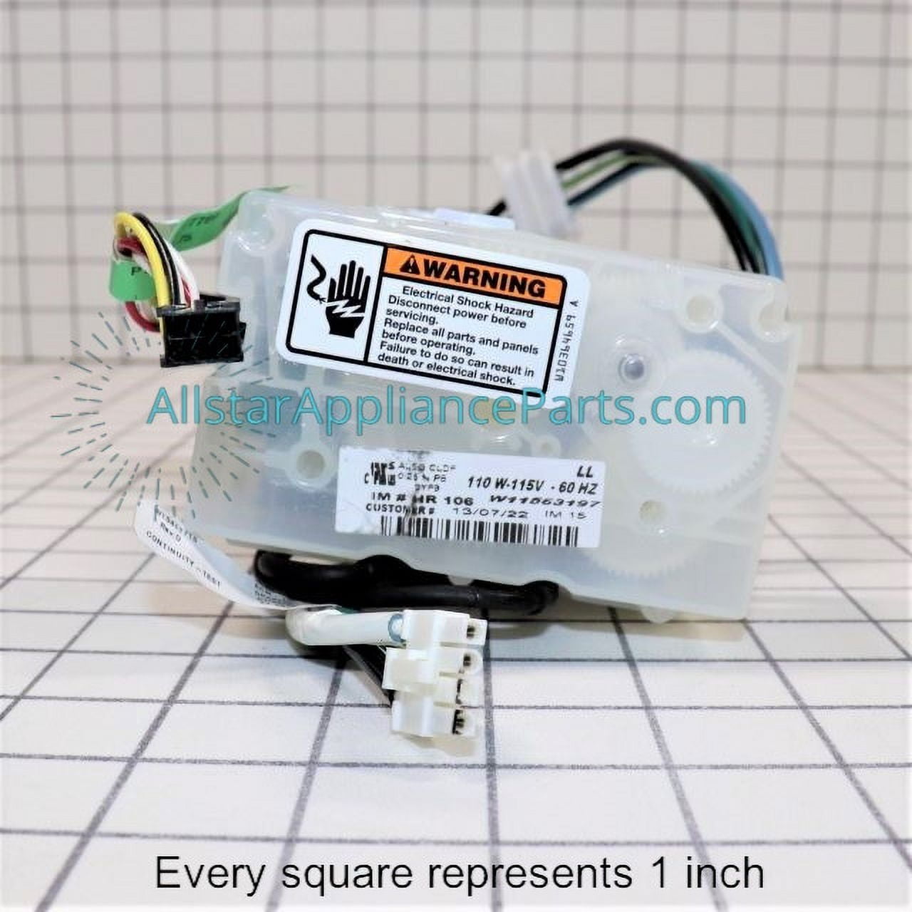 Whirlpool WPW10764668 Refrigerator Ice Maker Assembly