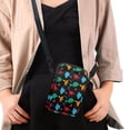 thumbnail image 4 of HELLHERO Underarm Shoulder Bag Polyester Double Layer Ladybug Heart Pattern for Travel Daily Use Unisex, 4 of 7