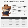 thumbnail image 5 of Goofa American Bald Eagle A Printed Sports Bras for Women, High Impact Running Bra Workout Crop Tank Tops Longline Sports Bra Push up-Large, 5 of 9