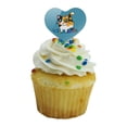 thumbnail image 5 of Calico Kitten with Cat Toys Heart Love Cupcake Picks Toppers Decoration Set of 6, 5 of 6