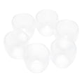 thumbnail image 2 of TOPINCN 6Pcs 100ml Coffee Cup Transparent Double Wall Insulated Milk Glass Mug Heat‑R GS, 2 of 8