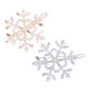 thumbnail image 2 of 4 Pcs Bridal Hair Clip Rhinestone Bobby Pins Wedding Hair Clips Snowflake Hair Accessories, 2 of 3