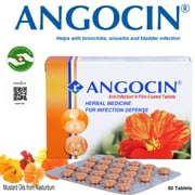 ANGOCIN Herbal Anti-Infection N 50 Film-Coated Tablets Helps with Colds, Sinuses, Bronchitis