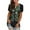 Green, variant on Tiqkatyck Graphic Tees for Women, Comfy Printed Shirts Round Neck Short Sleeve Tee Tops Tunic Blouse T Shirts for Women Army Green L