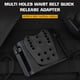 thumbnail image 2 of Hugtrwg Adaptador Universal Funda Extracción Rápida Adaptador Kydex Al Desgaste (negro), 2 of 9