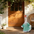 thumbnail image 4 of Easter Goose Outfit - Hat & Dress Set for Goose Statues, Patio & Garden Holiday Decoration, Festive Easter-Themed Costume to Enhance Porch Decor, Durable Weather-Resistant Fabric, 20*15in, F, 4 of 7