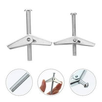 LEORX Anchor Bolts for Drywall Iron Silver 20Pcs