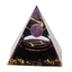 thumbnail image 1 of Pirámide de energía del zodíaco Géminis de cristal curativo de 5 cm para equilibrar los chakras y meditar, 1 of 8