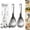 2Pcs B, variant on 5-in-1 Multifunctional Cooking Spoon, 304 Stainless Steel Egg Slotted Spoon, Dishwasher Safe