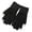 Black, variant on Visland Winter Touch-screen Gloves, Fashion Soft Elastic Knitting Thick Woolen Yarn Non-slip Winter Hand Warm Full Finger Mittens for Men and Women