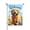 Style 4, variant on Golden Retriever Welcome Garden Flag 12x18 Inch Double Sided – Festive Santa Dog & Snowman Winter Holiday Yard Decoration For Porch, Lawn & Patio