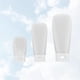 thumbnail image 5 of 3 piezas PE maquillaje subenvasado botella viaje botella vacía crema exprimidor (30 ml, 60 ml, 100 ml), 5 of 5