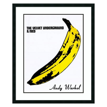 Amanti Art The Velvet Underground & Nico Banana Framed Print by Andy