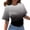 Black, variant on Oversized T Shirts for Women Short Sleeve Crew Neck Summer Basic Ombre Tops Going out Casual Loose Fit Comfy Tee Shirts Red XXXXXL