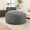 Dark Gray, variant on 3ft/4ft Memory Foam Bean Bag Chair - Removable Washable Cover with Side Pocket, Fluffy Round Sofa for Living Room, Bedroom & Gaming