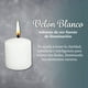 thumbnail image 4 of Vela Blanca Velón Blanco 7 cm Limpias y Armonizaciones, 4 of 8