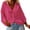 Hot Pink, variant on kaondbfi Cardigans for Delicate Women Crochet Long Sleeve Shirt Mesh Knit Tops Lightweight Summer Clothing Womens Summer Fall Fashion Bolero Shrug Tops