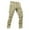 A-Khaki239, variant on XIAONU Cargo Pants For Mens Stretchy Slim Fit Straight Pants Elastic Waist Drawstring Outdoor Workout Pants