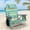 Blue-Green-Orange, variant on DKMOCO Backpack Beach Chair, Folding Camping Chair for Adults, Portable Outdoor Lounge Chair with Cup Holder for Outside Lawn Patio, 6-Position Reclining Heavy Duty, Rainbow Blue-Orange