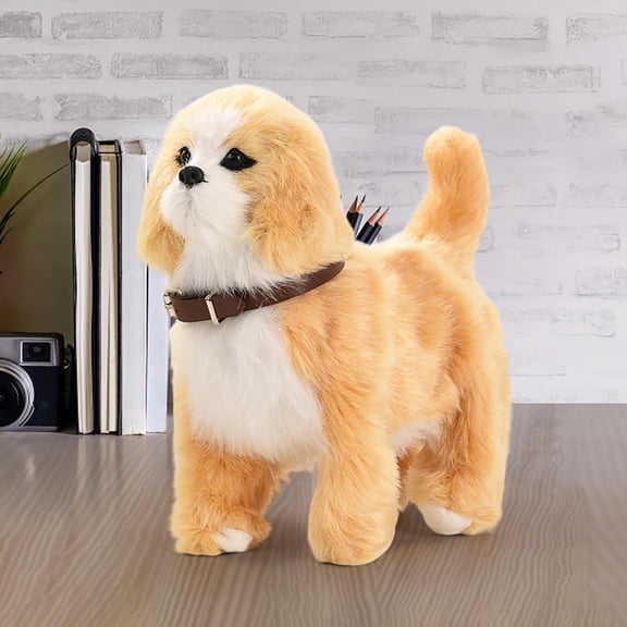 Interactive Talking Electric Plush Dog Toy Talking Electronic Interactive Stuffed Puppy Versatile Educational Electric Plush Toy Dog For Home Park Activities Talks And Tongue Out Fun
