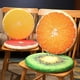 thumbnail image 2 of Cojín suave con forma de naranja para asiento, sofá, silla, 40CM, 1 ud., 2 of 5