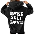 thumbnail image 2 of Kiplyki Fall Sweatshirt Womens Loose Drawstring Shirts Trendy Pullover Long Sleeve Tops, 2 of 8