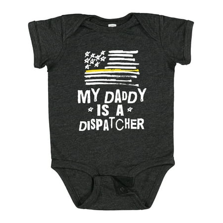 

Inktastic My Dad is a Dispatcher Emergency Services Gift Baby Boy or Baby Girl Bodysuit
