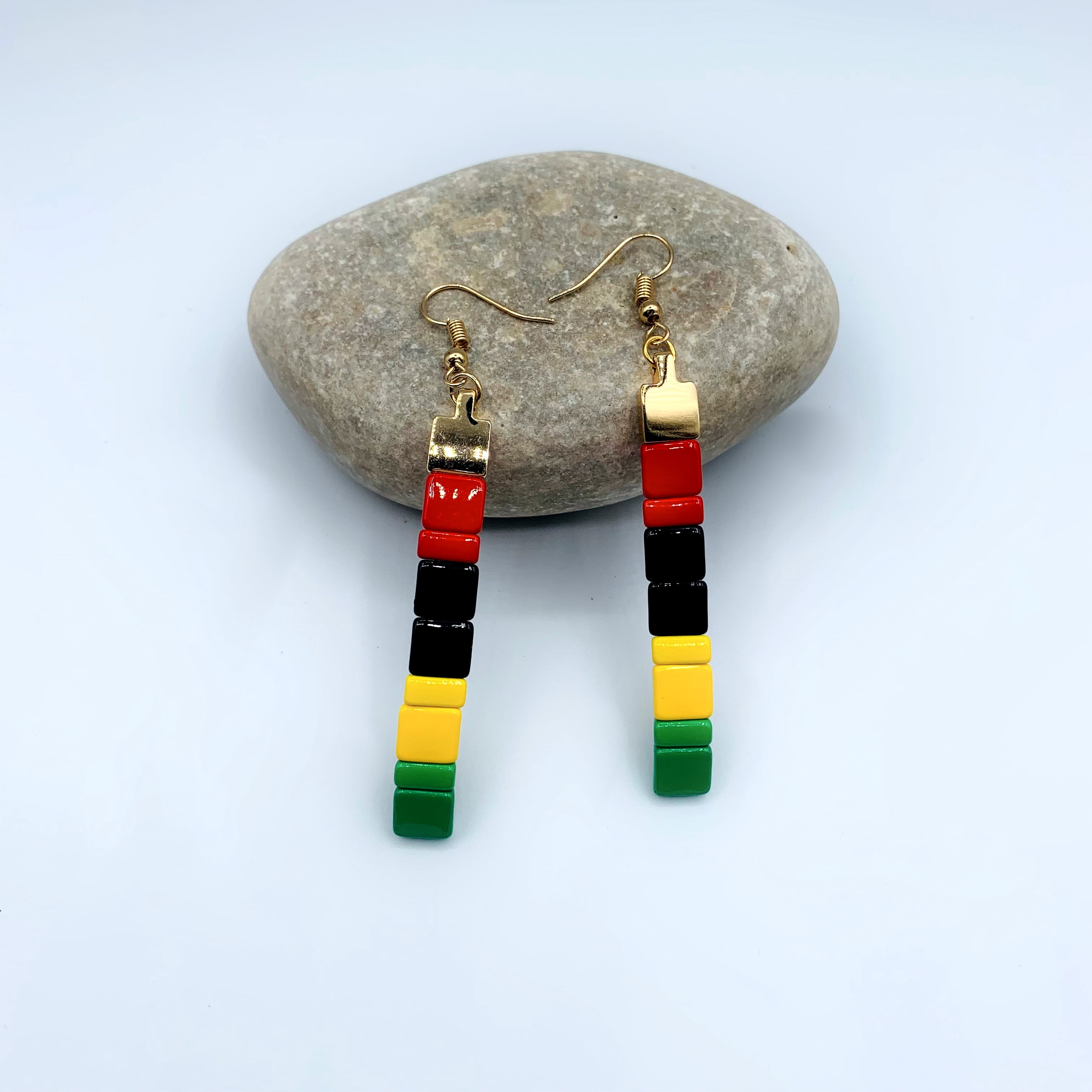 Black History Month Earrings - Black Lives Matter Earring - Juneteenth Earring (Black Lives Matter)