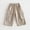 Beige1, variant on Afuyipoi Boys Cargo Pants Size 1-8 Elastic Waist Multi Pockets Solid Color 100% Cotton Casual Long Pants for Kids Outdoor Play Daily Beige Size 2T