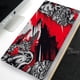 thumbnail image 1 of Alfombrilla de ratón grande para Gamer, alfombrilla de ratón con estampado HD de dragón, alfombrilla de escritorio para juegos XXL, alfombrilla de goma con borde bloqueado, Alfombra de mesa de 100x50c qiuyongming unisex, 1 of 2