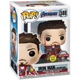 thumbnail image 1 of Funko Pop! Avengers Endgame : Je Suis Iron Man Figurine de Luxe Phosphorescente, Multicolore, 1 of 5