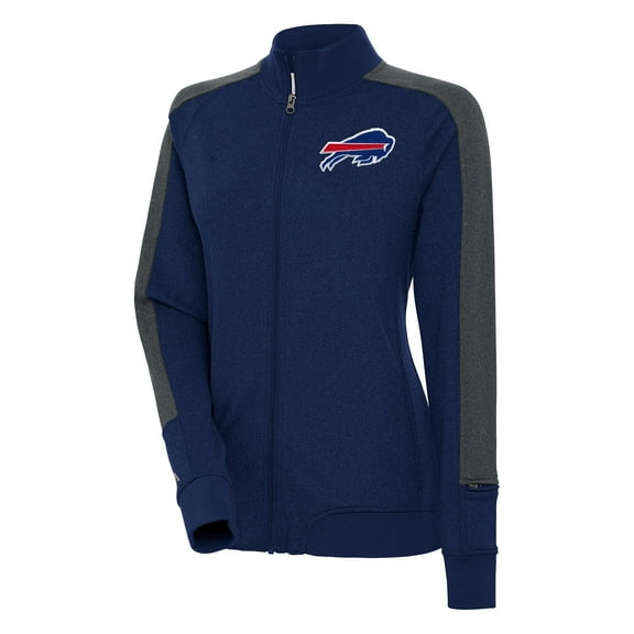 Women's Antigua  Royal Buffalo Bills Strike Full-Zip Track Jacket