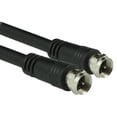thumbnail image 5 of GE RG6 Coaxial Cable, 100 ft. F-Type Connectors, Double Shielded Coax, for TV Antenna, DVR, VCR, Satellite Receiver, Cable Box, Home Theater, Black, 33601, 5 of 5