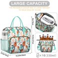 thumbnail image 5 of Pioneer Flower Floral Print Pattern Womens Lunch Box for Work,Insulated Large Lunch Bag for Tween and Teen,Loncheras Para Mujer,Leakproof Adult Lunch Bag for Work,Beach,Travel,Picnic,Camping, 5 of 7