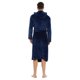 thumbnail image 2 of U2SKIIN Albornoz de felpa con capucha y forro polar para hombre (azul marino 2XL3XL), 2 of 5